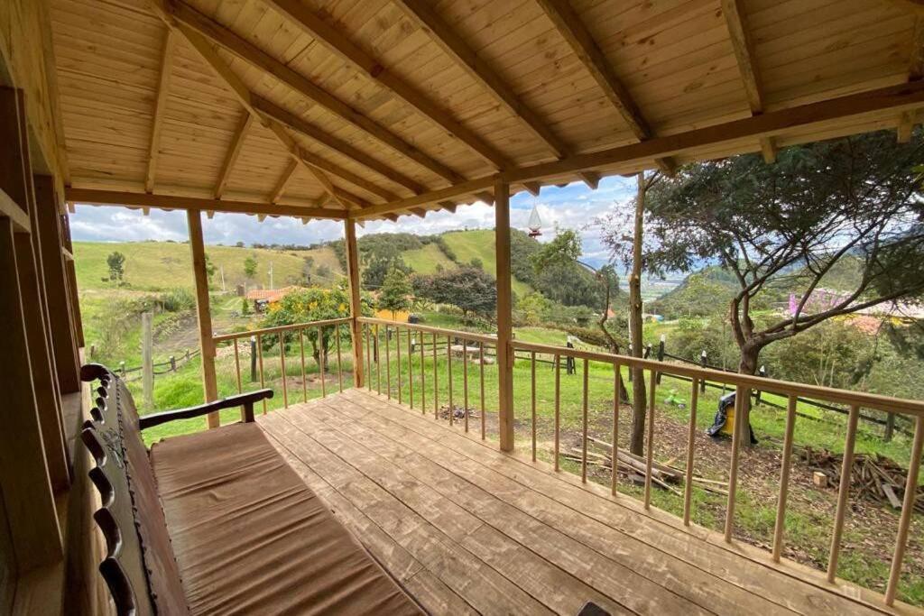 Un Refugio En Las Montanas De Tabio Villa Exterior foto