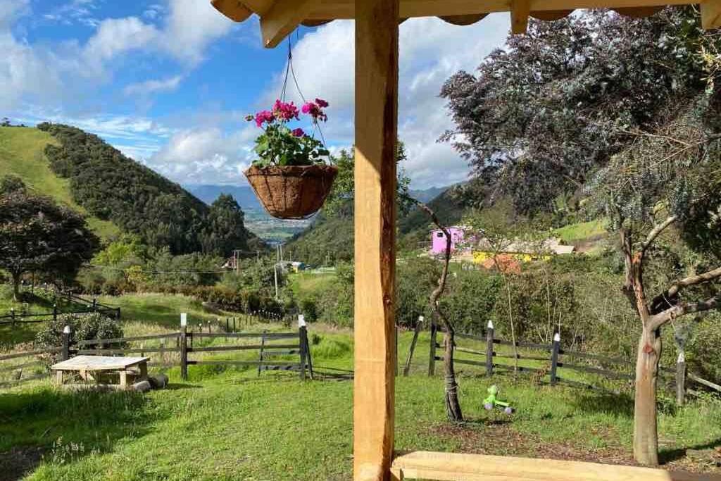 Un Refugio En Las Montanas De Tabio Villa Exterior foto