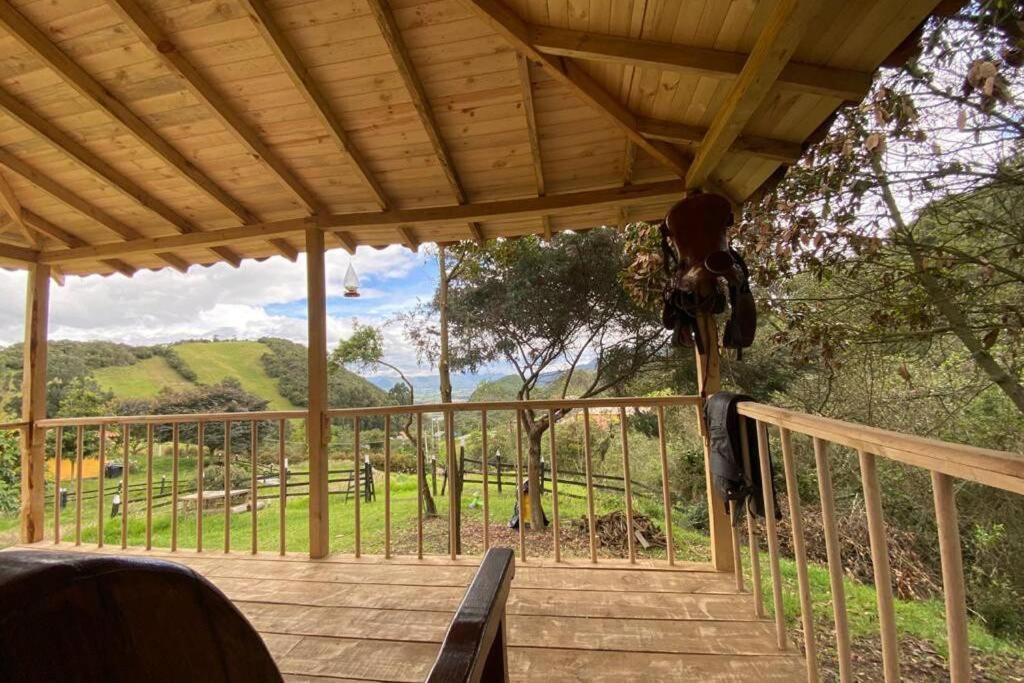 Un Refugio En Las Montanas De Tabio Villa Exterior foto