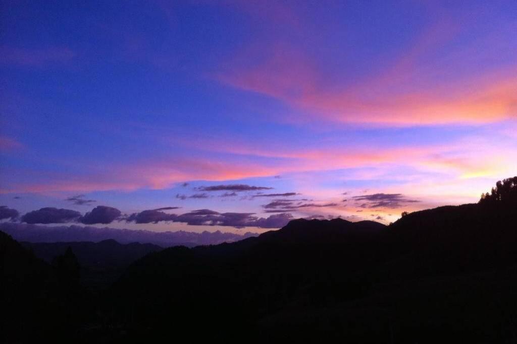 Un Refugio En Las Montanas De Tabio Villa Exterior foto