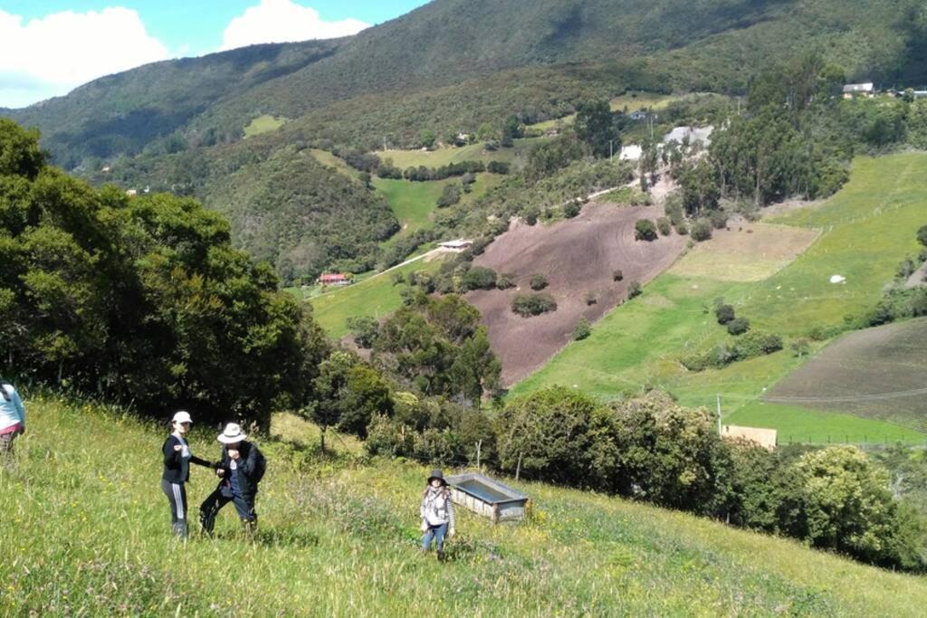 Un Refugio En Las Montanas De Tabio Villa Exterior foto